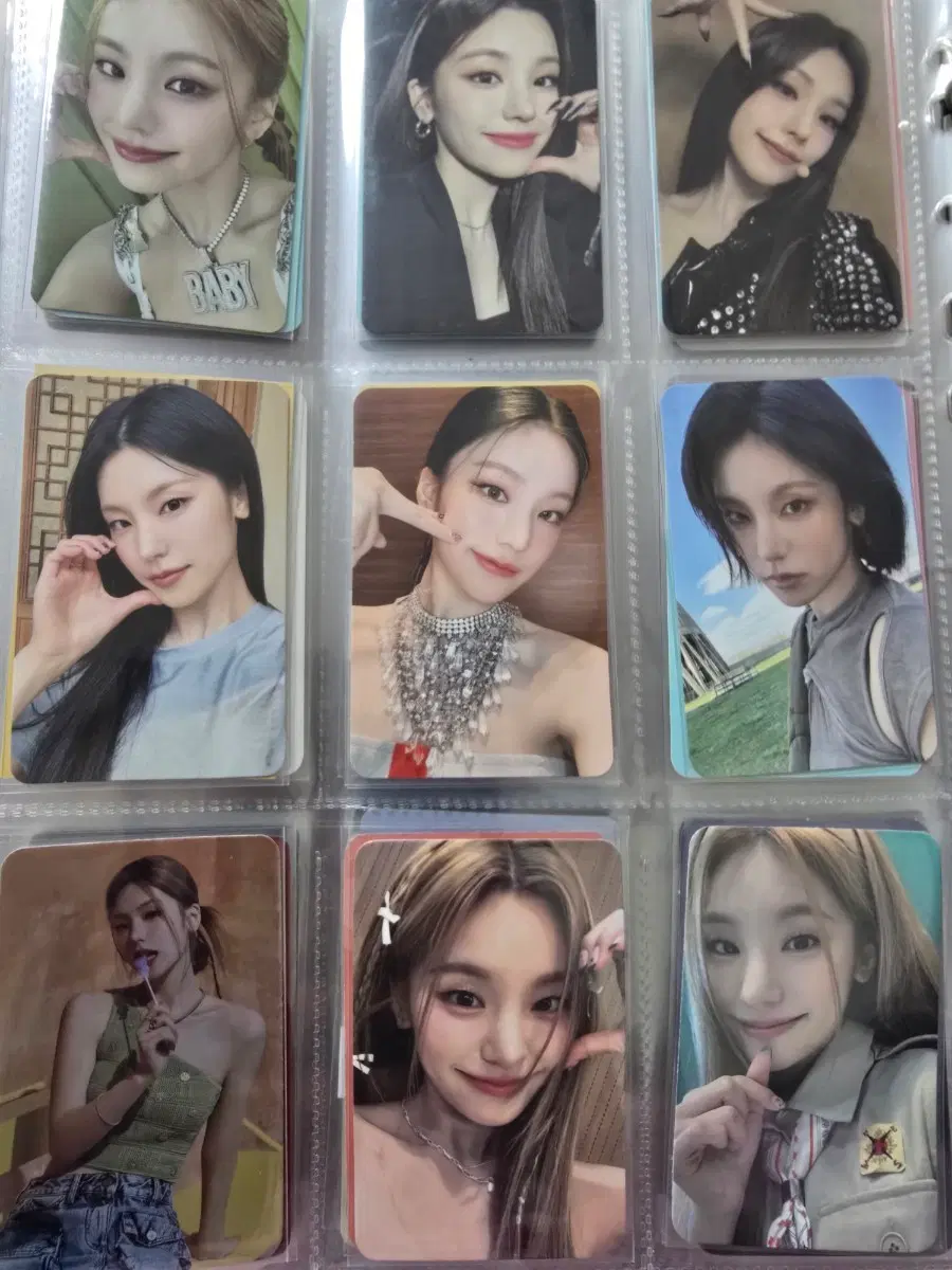 있지 예지 포카 72장