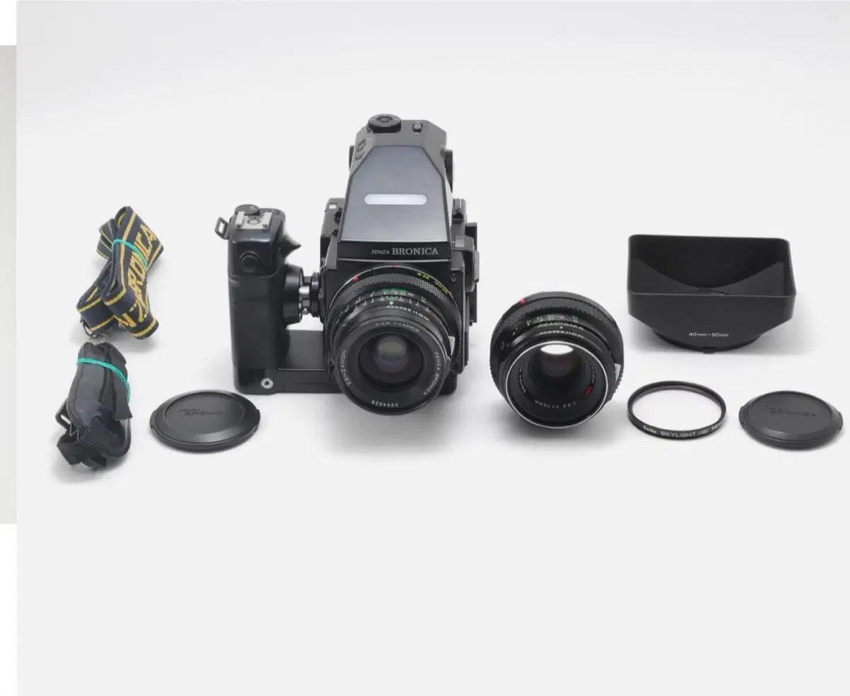 중형필름카메라 / 젠자 브로니카 Etrsi 필름 카메라 + 50mm / 70mm 렌즈