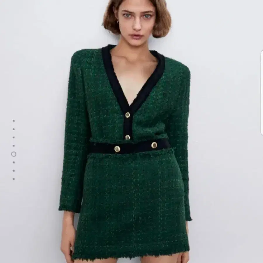zara 자라 트위드 스커트 새상품