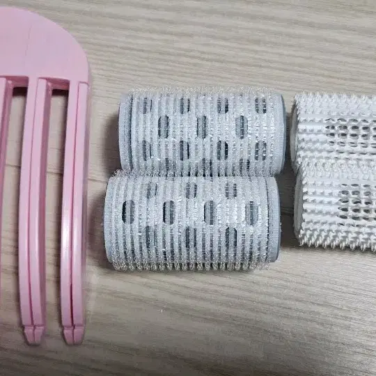 엘르 뿌리집게핀 및 열전도 헤어롤 2+2