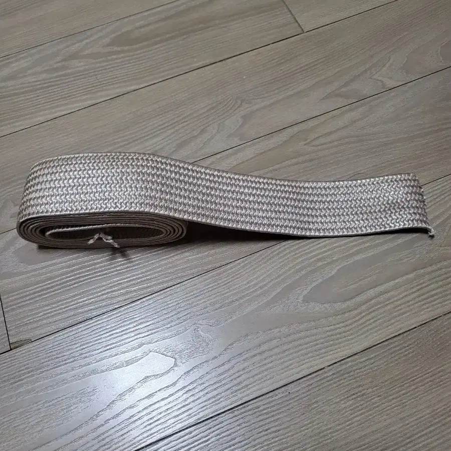 패브릭 패턴 롤 벨트 부자재 베이지