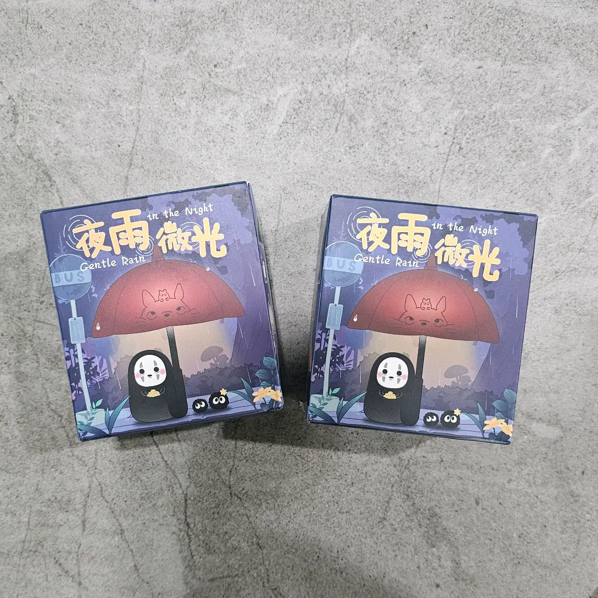 [지브리] 우산 피규어 - 지지, 정령 - 일괄