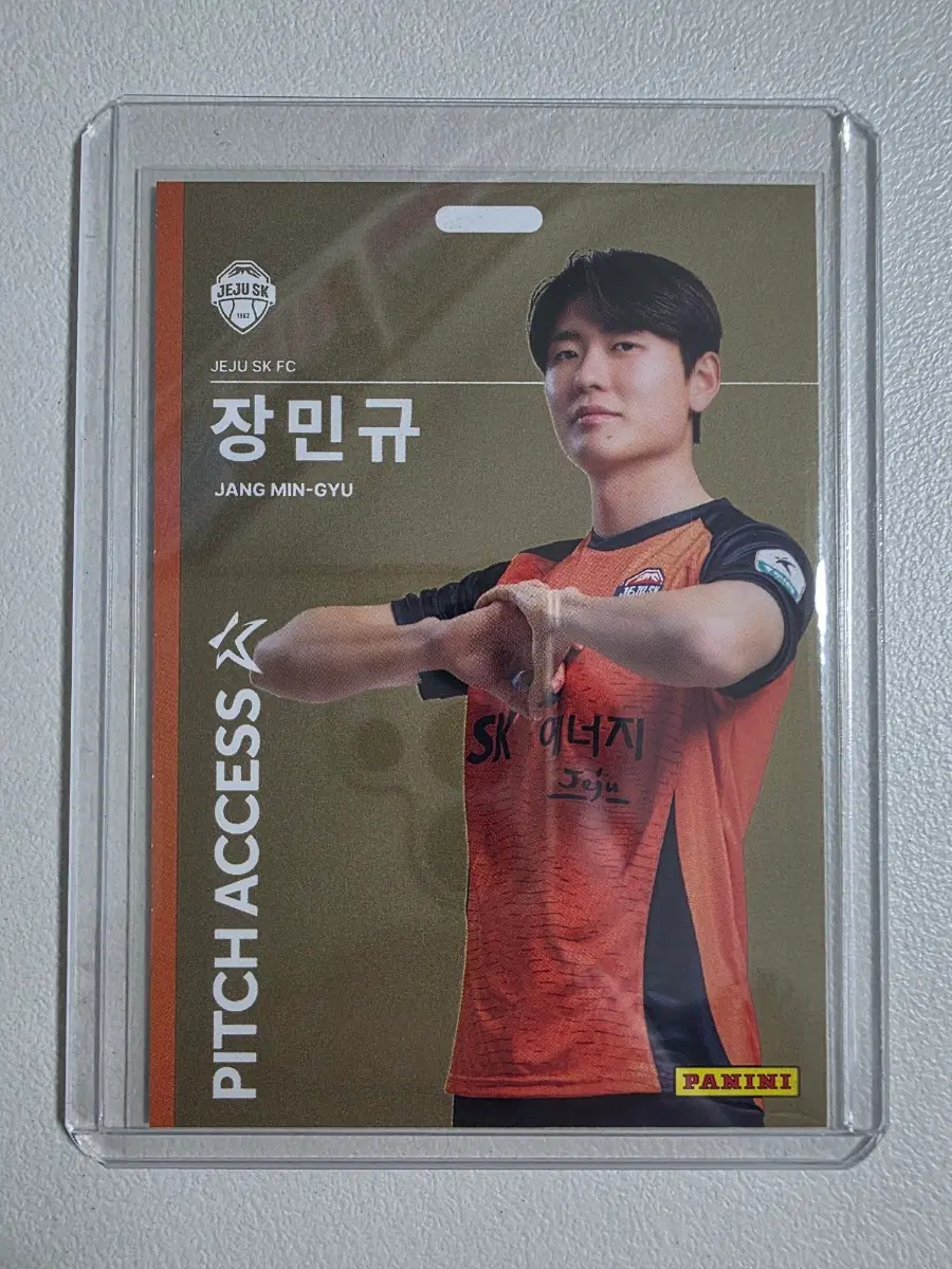 (레어)2026 k리그 파니니 장인규 Pitch Access 골드 제주sk fc