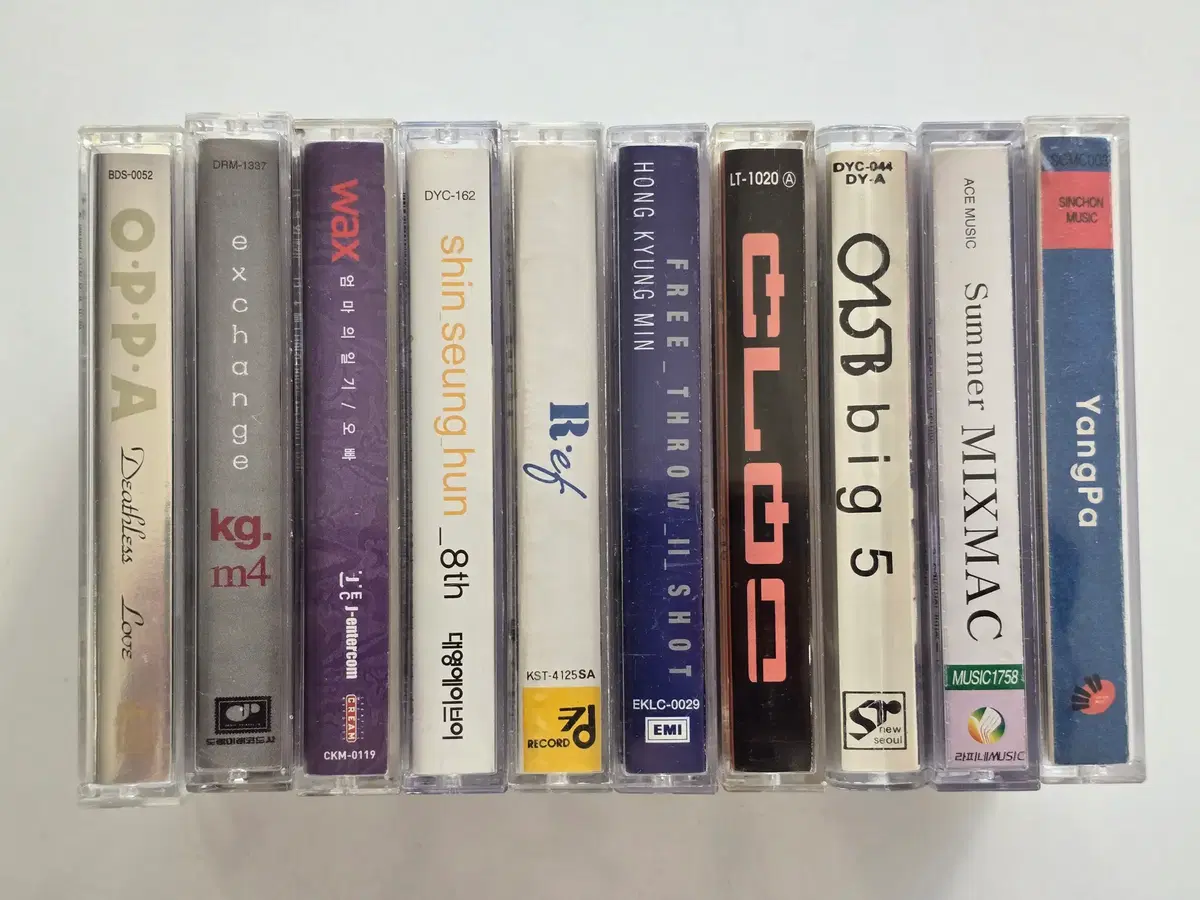 27 O.P.P.A, 익스체인지 (Exchange), 왁스 (Wax), 신승훈, R.ef, 홍경민, 클론 (Clon), 015B, 옴니버스 (Summer MIXMAC), 양파 개봉