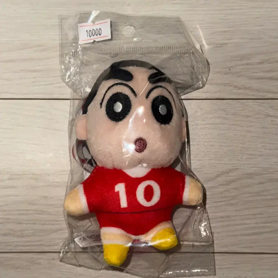 짱구 인형 축구 유니폼 10번 키링