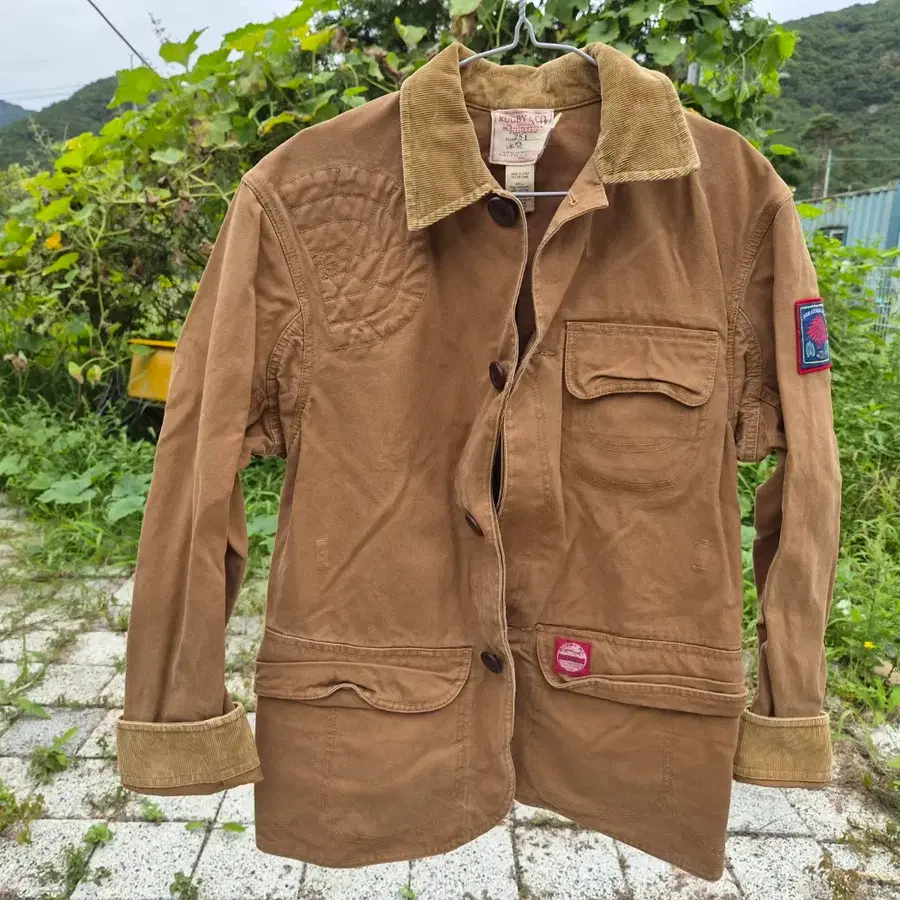 랄프로렌) 럭비 카멜 브라운 나바호 블랭킷 내피 헌팅 자켓 (남 M)