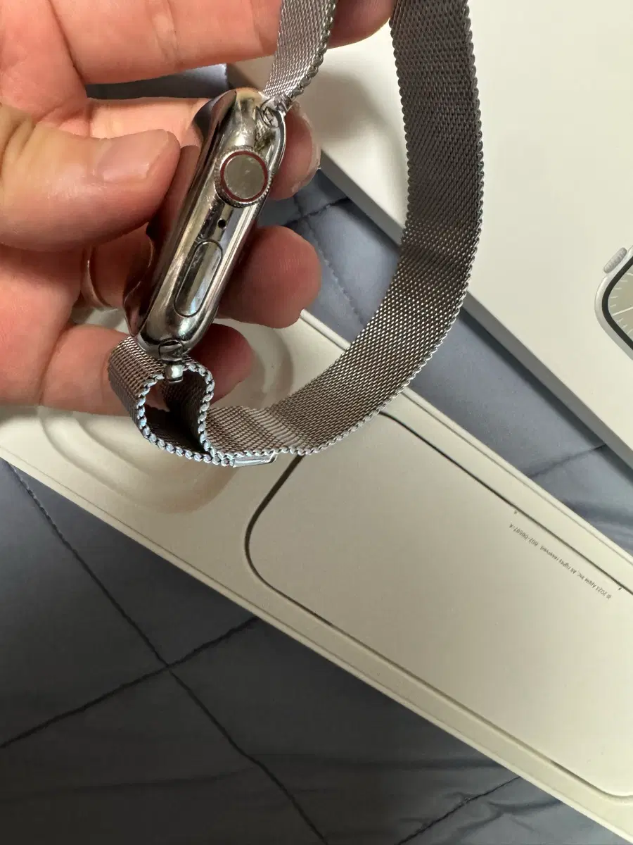 애플워치9 스테인리스 밀레니즈루프 41mm 풀박스