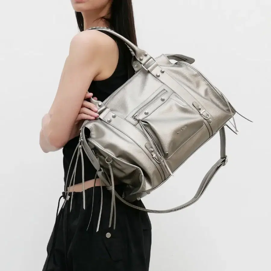 락케이크 Big Diaz Bag Antique Gold