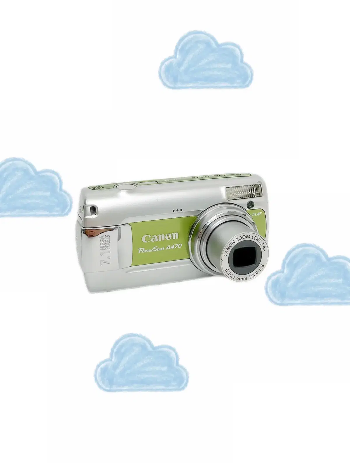 레어!) 캐논 파워샷 a470 powershot 빈티지 디카