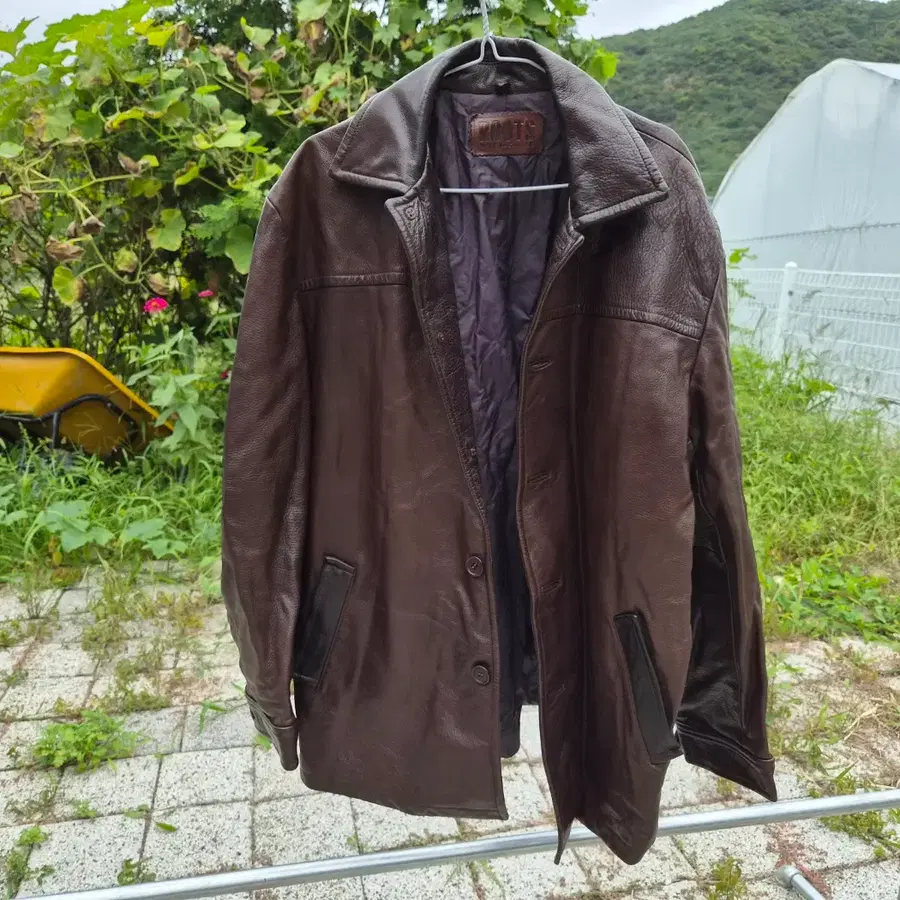 루츠 캐나다 딥 브라운 레더 자켓 (남 L)