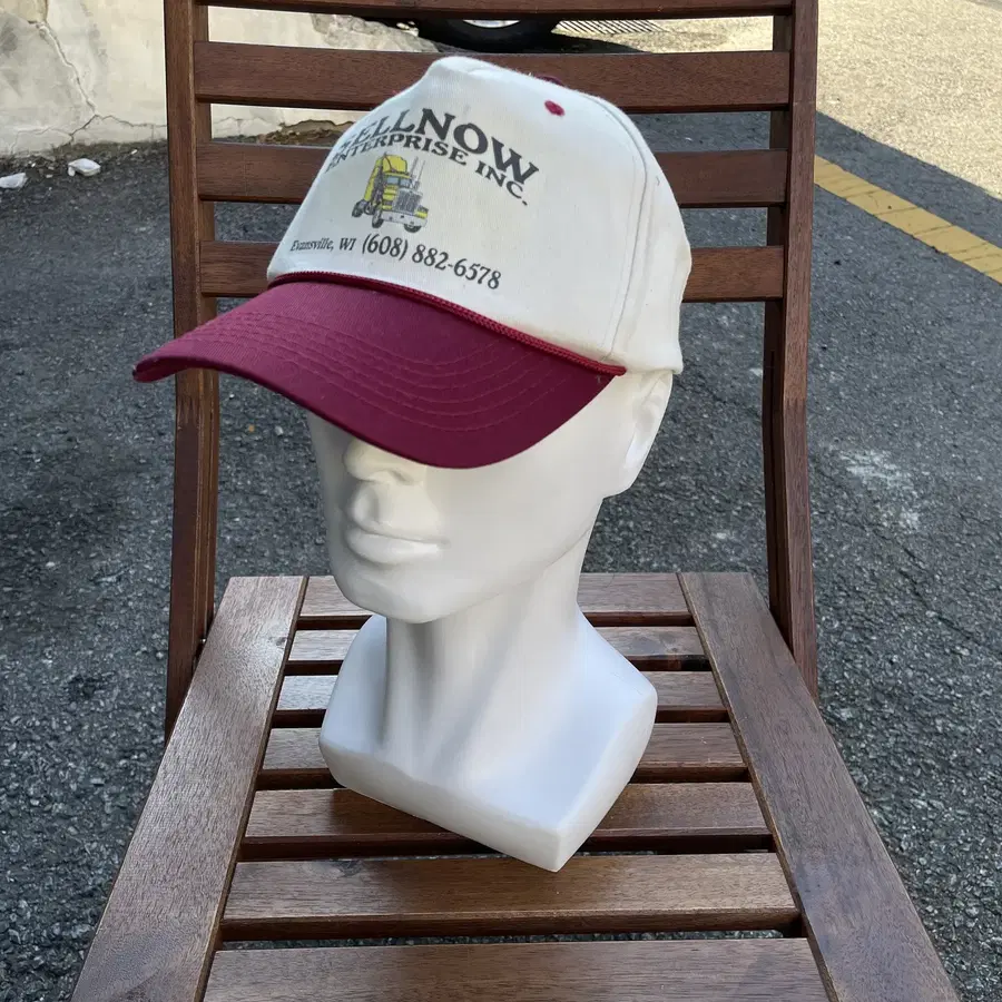 USA 미국 빈티지 캡 에번즈빌 CAP c.97