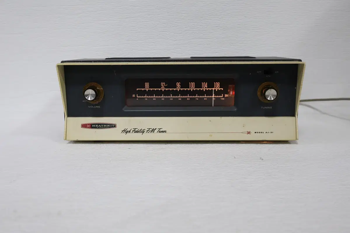 HEATHKIT (히스키트) FM / AJ-31 진공관 튜너