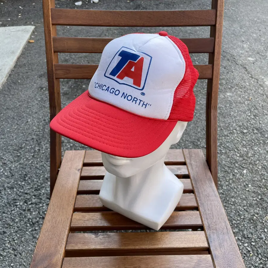 USA 빈티지 트러커 캡 Chicago TA Cap c.73