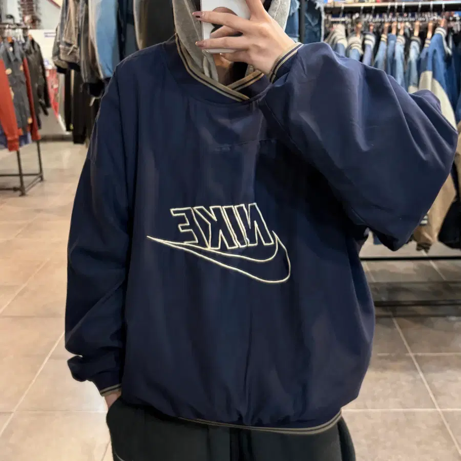 [NO.9] NIKE 나이키 빅로고 웜업 네이비