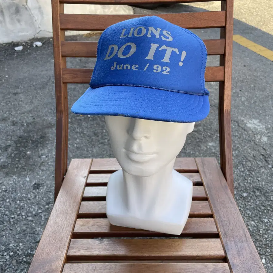USA 미국 빈티지 트러커 캡 Lions Cap c.37