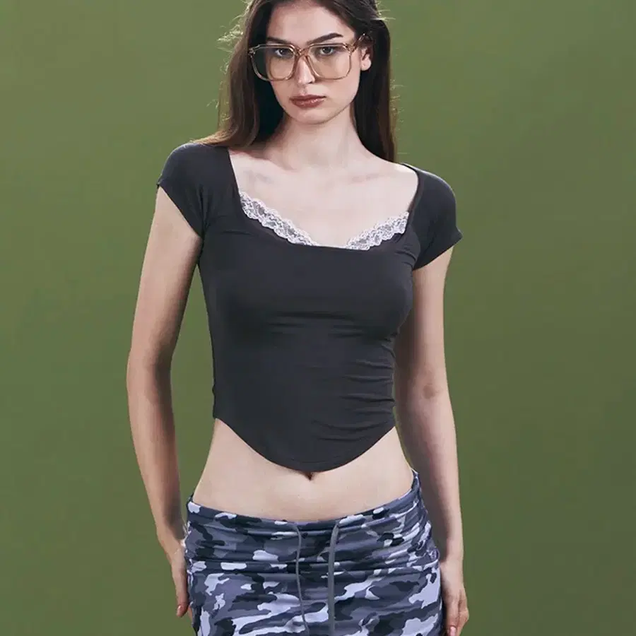 플리즈노팔로우 Mandy Lace Top