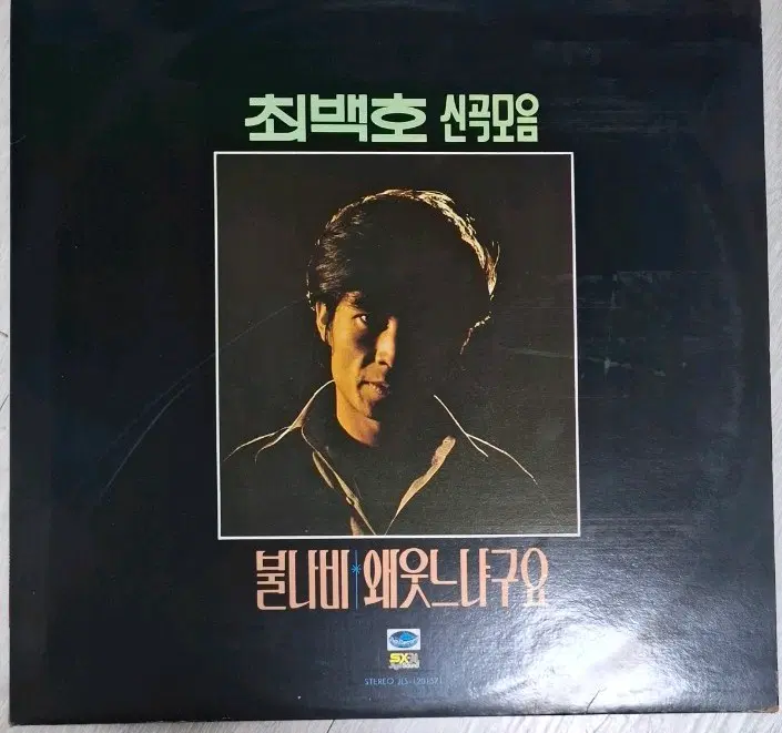 최백호LP 80년초반 불나비 왜웃느냐구요 NM