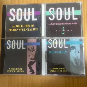 SOUL SHOTS A COLLECTION OF 60s CD 4장 세트