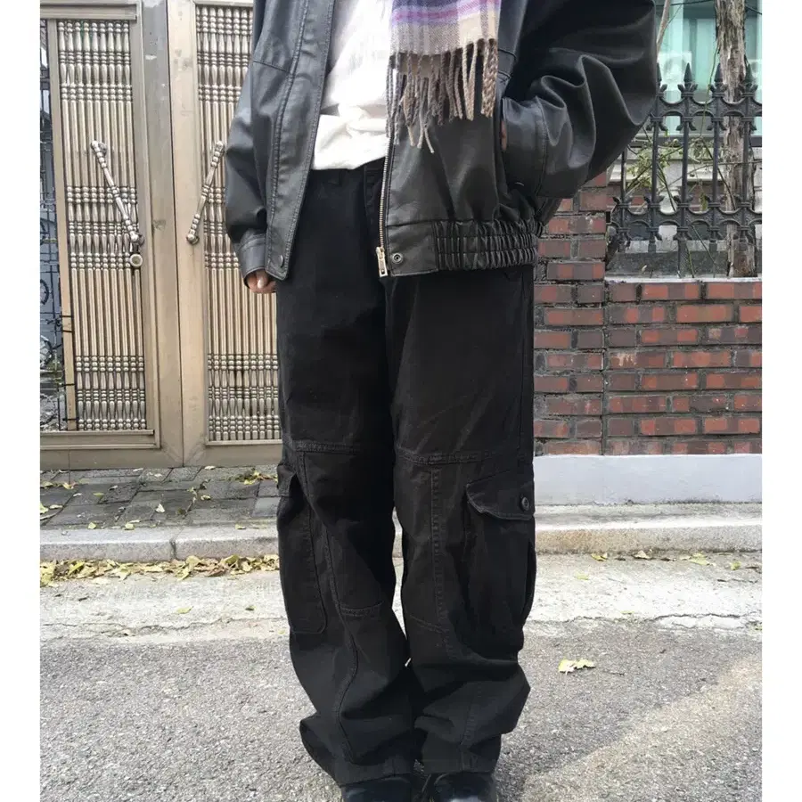 아워캐비넷 워싱 카고 팬츠 (L)