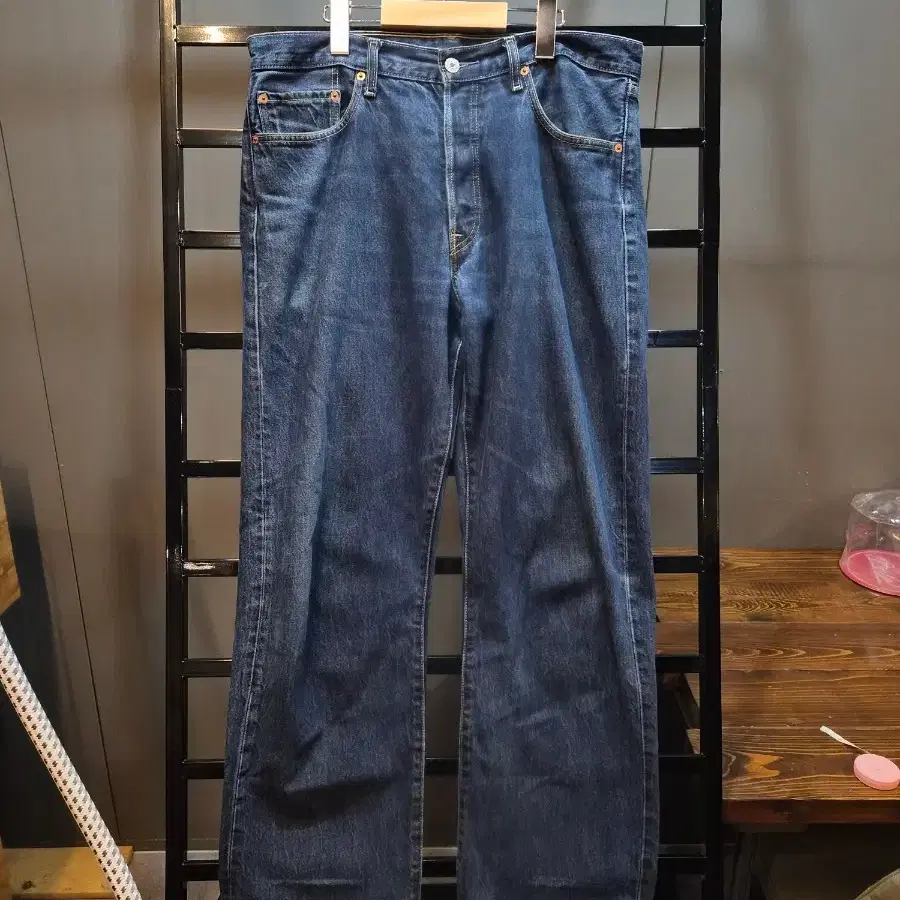 [34] 리바이스 LEVI'S 501 버튼플라이 스트레이트 데님 청바지 7.9