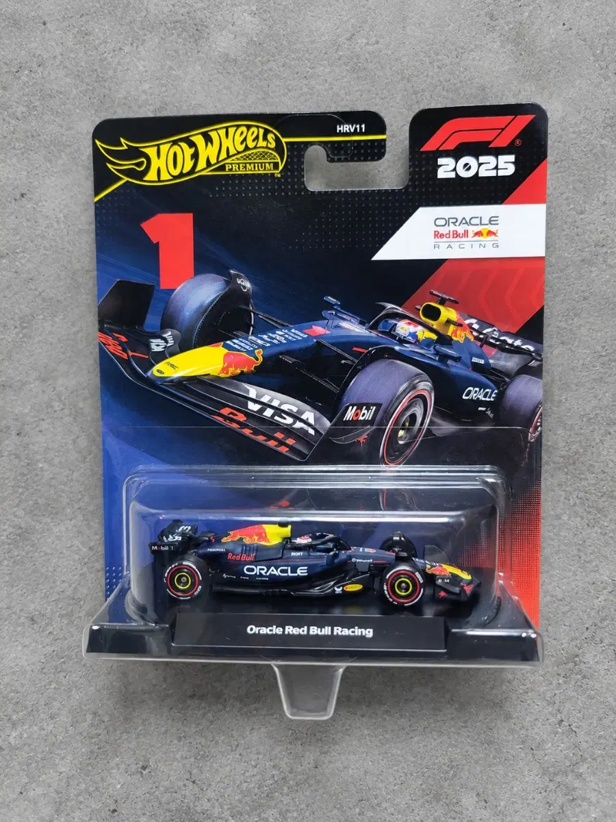핫휠 프리미엄 F1 오라클 레드불 레이싱 막스 베르스타펜 1:64 다이캐스트
