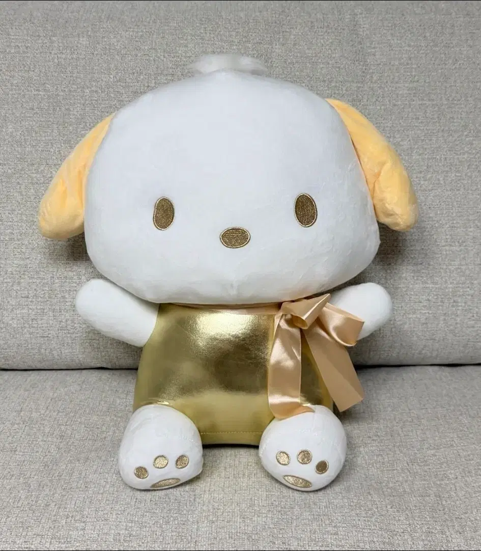 정품 산리오 골드 포차코 45cm 인형
