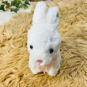 Vit Heart 비트하트 새하얀 토끼 봉제 인형 푹신푹신
