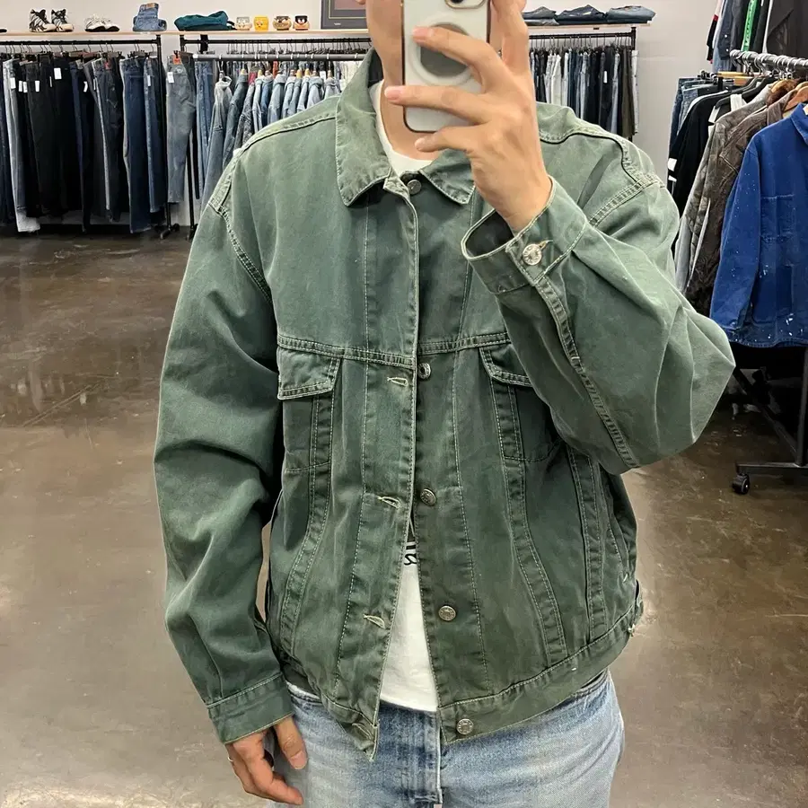 80-90s Diesel 데님 트러커 자켓 (105-110)