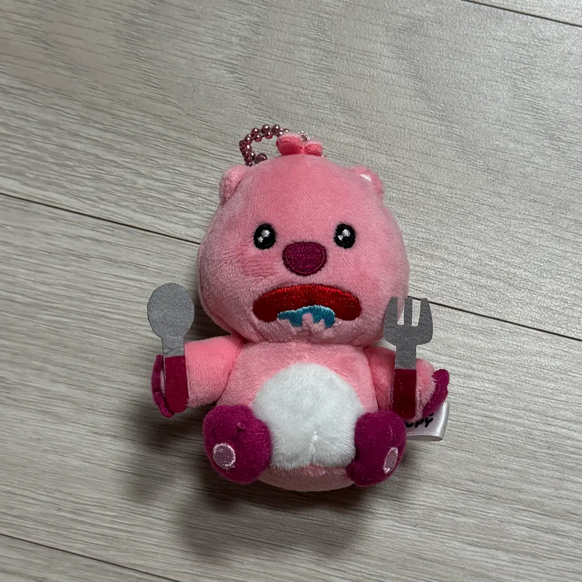 군침 흘리는 루피 키링