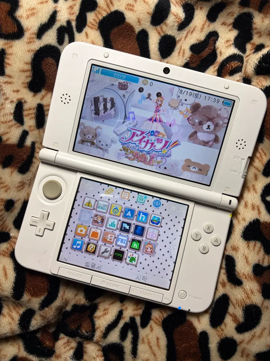 닌텐도 3DS 핑크 XL LL (게임많음