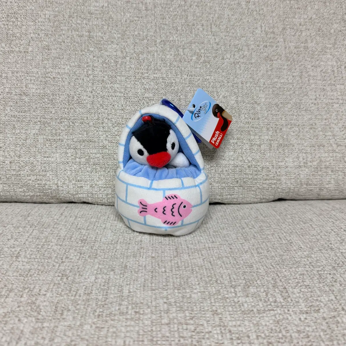 정품 핑가 이글루 11cm 키링 인형