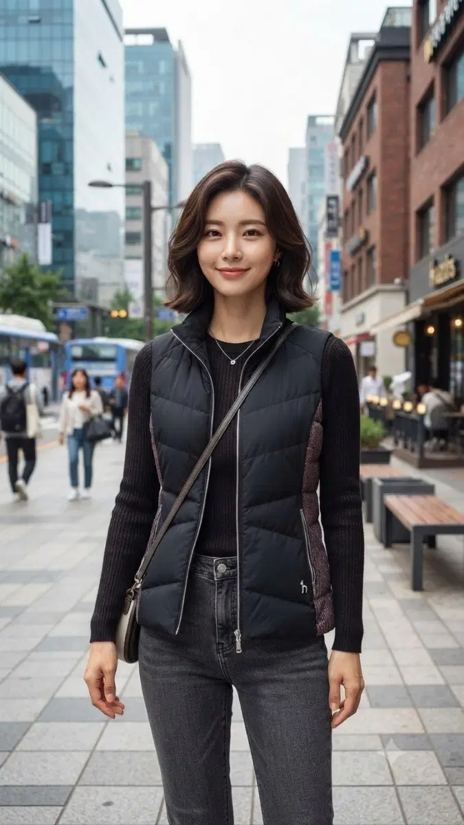헤지스 골프 여성 조끼 90
