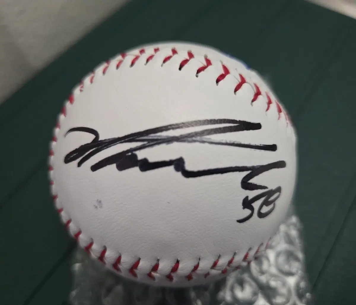 삼성라이온즈 김지찬 싸인볼