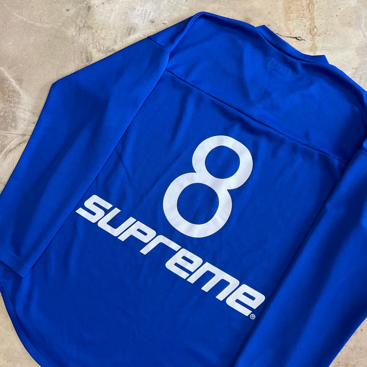 XL 슈프림 16S/S 하키 탑 져지 웜업 블루