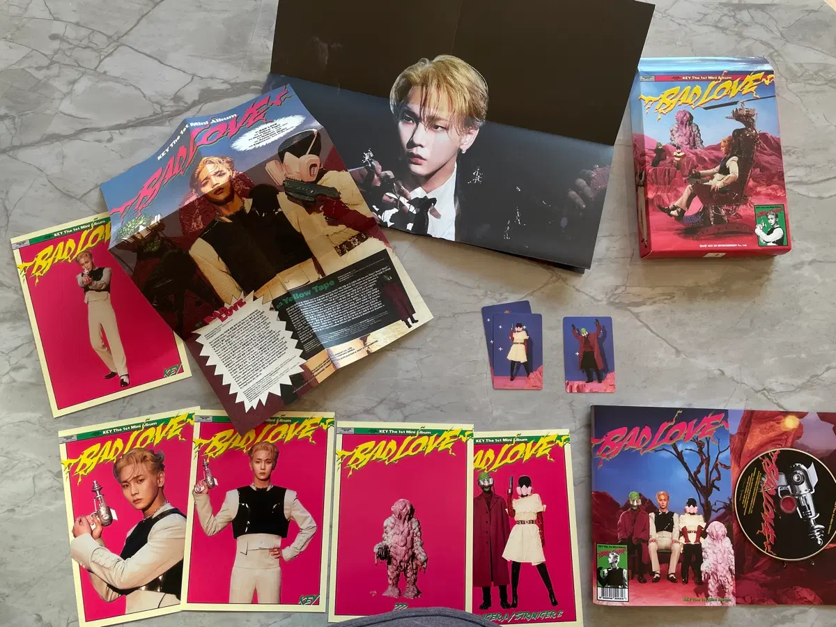 샤이니 키 BAD LOVE, 가솔린 CD 사진