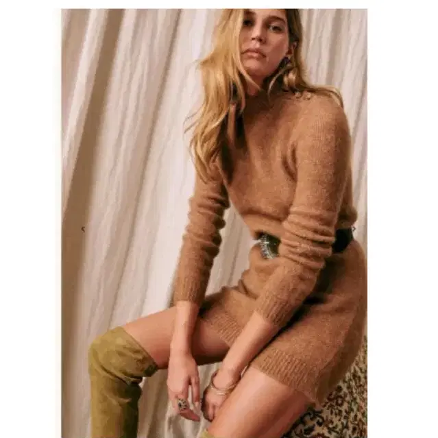 SEZANE 세잔 키드모헤어 니트  원피스  s 사이즈  정품