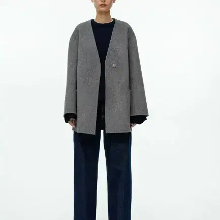 아르켓 ARKET 오버핏 핸드메이드 반코트 55~66 사이즈 정품