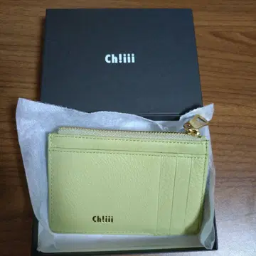 ch!iii 카드 케이스 피스타치오 박스 있음