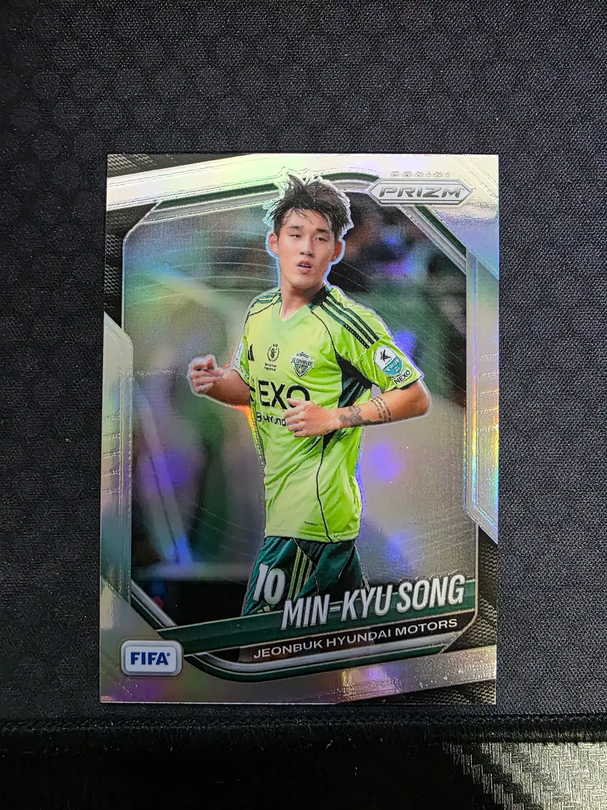 2025 PANINI K리그 송민규 프리즘 카드
