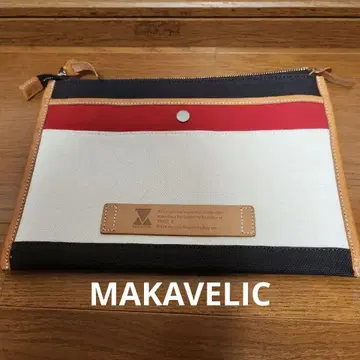 MAKAVELIC 마카베릭 클러치백 트리코롤 백