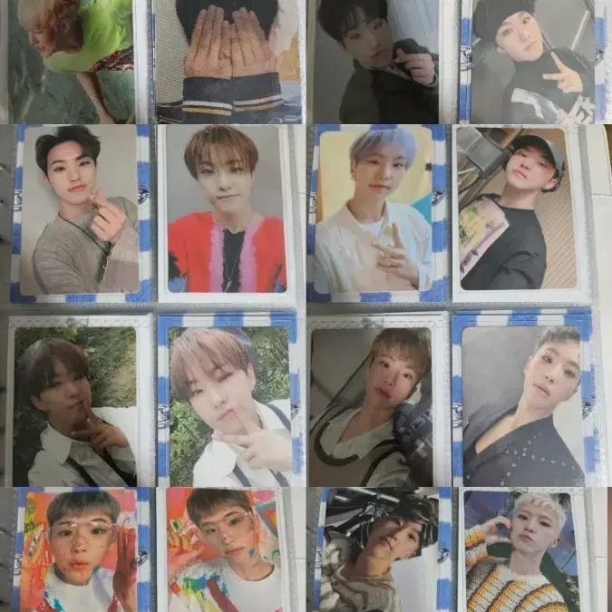 세븐틴 호시 포카 75장 일괄판매
