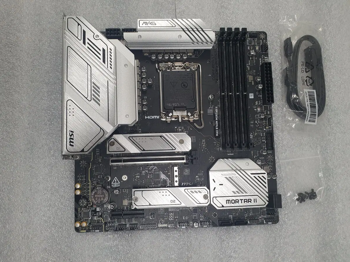 컴퓨터 메인보드 MSI MAG B760M 박격포 II (인텔 소켓 1700 DDR5)