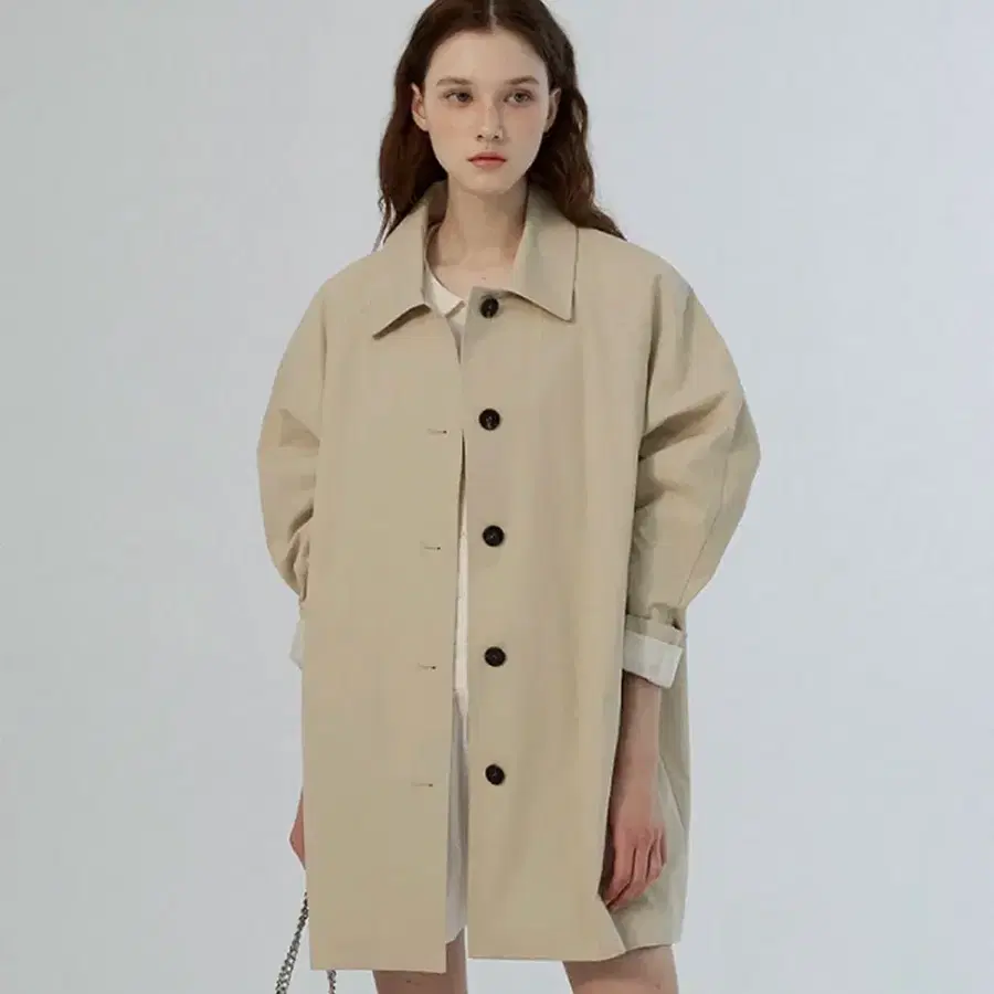 1번착용) 썸웨어버터 Margaret Hal Trench coat