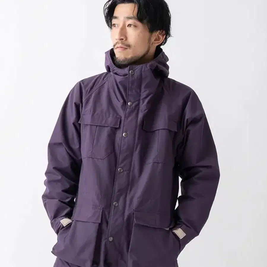 SIERRA DESIGNS 시에라디자인 미국제조 60/40마운틴파카 퍼플그레이L~105