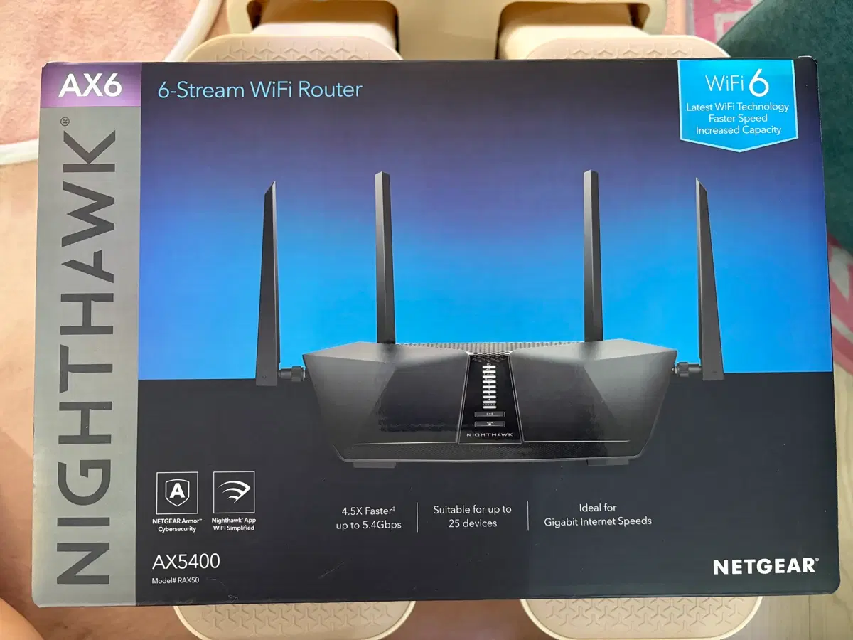 넷기어 나이트호크 AX5400 RAX50(직구판)