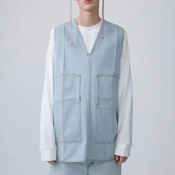 Acne Studios Blue Leaf light Vintage vest
