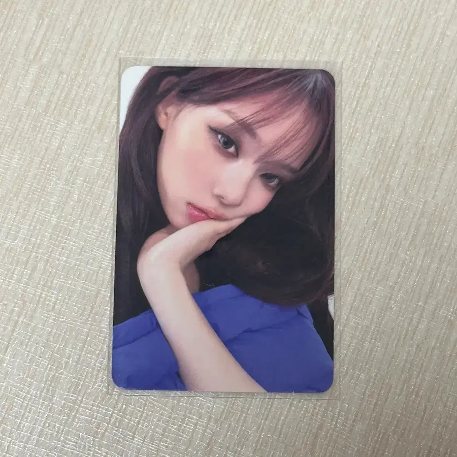에스파 윈터 더티 워크 포카 포토카드 예판 특전 럭드