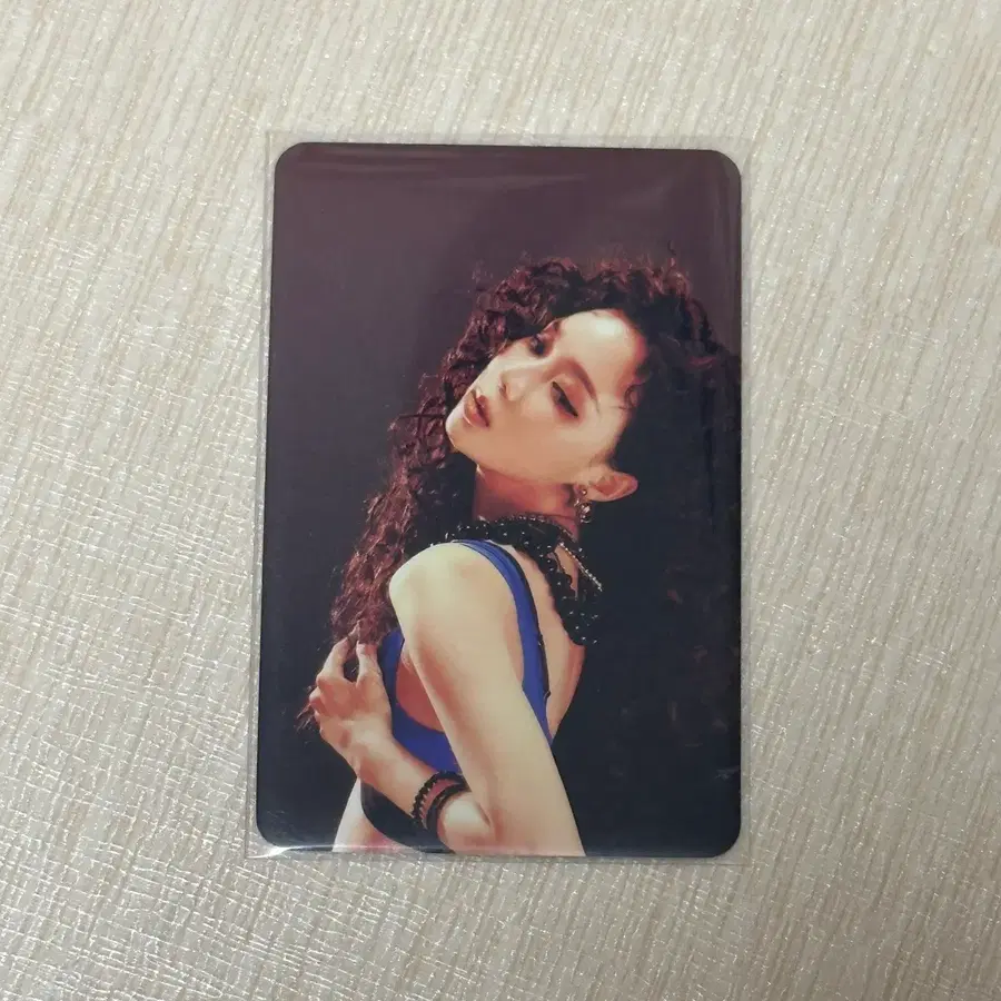 에스파 윈터 더티 워크 포카 포토카드 예판 특전 럭드