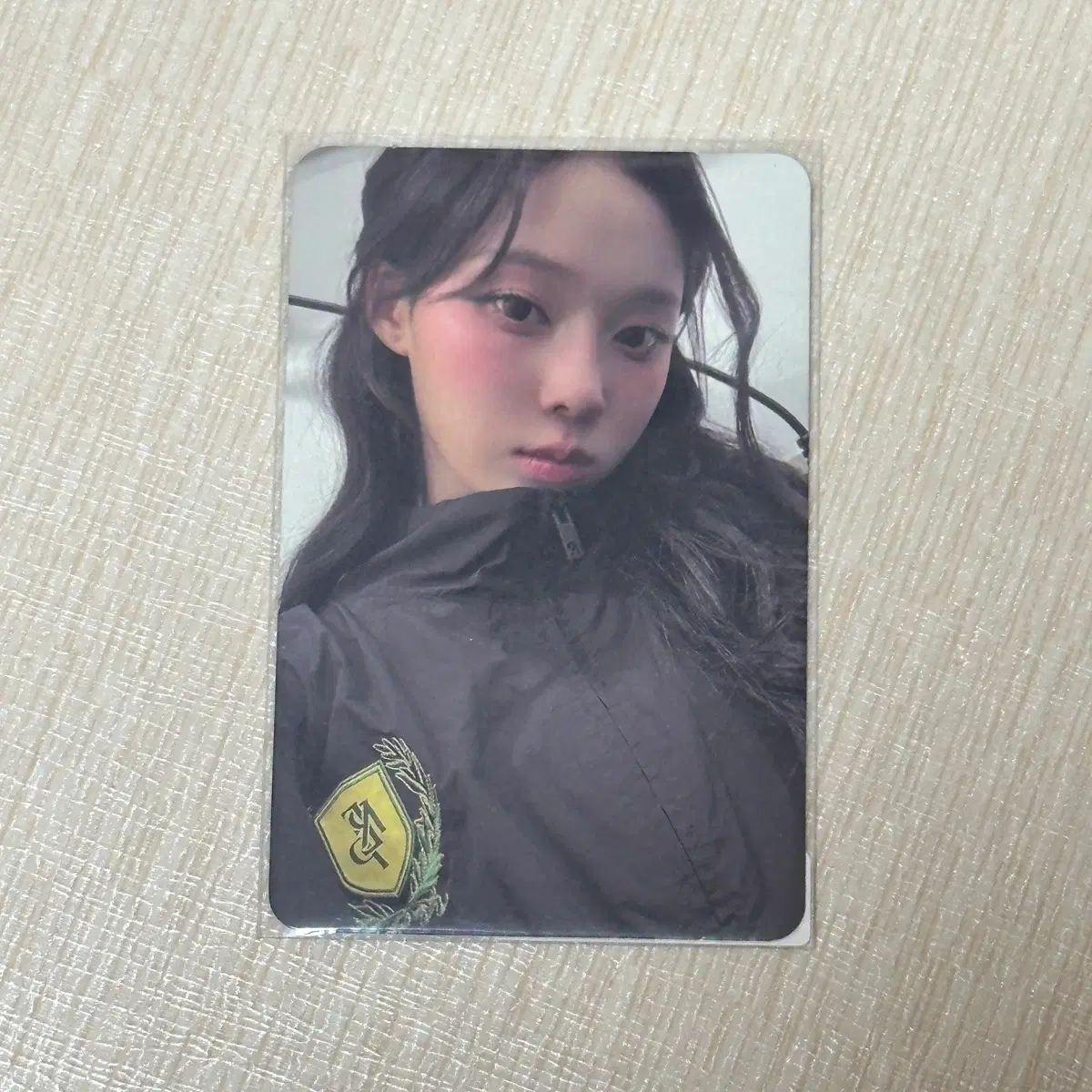 에스파 윈터 더티 워크 포카 포토카드 예판 특전 럭드
