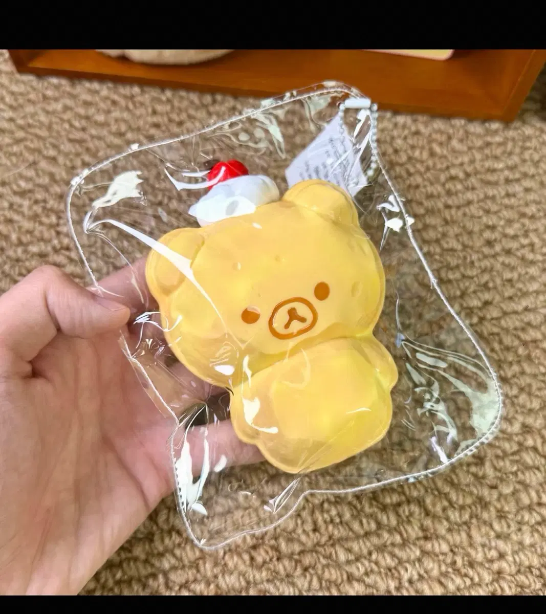 (새상품) 수제 말랑이 리락쿠마 팬케이크 크림